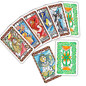 Metaphorical cards 78 pieces + transformation game about Koshuns