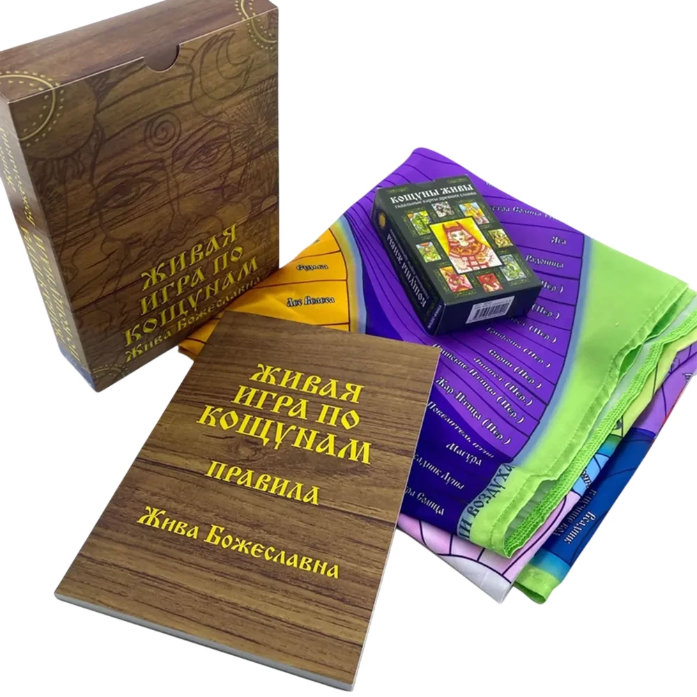 Metaphorical cards 78 pieces + transformation game about Koshuns