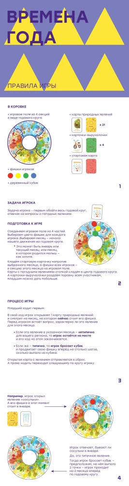 Gra planszowa - Pory roku