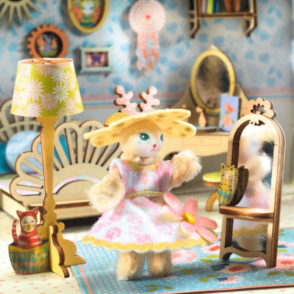 Набор для творчества - Миниатюрный домик Альбы, 3D