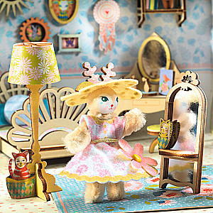 Набор для творчества - Миниатюрный домик Альбы, 3D