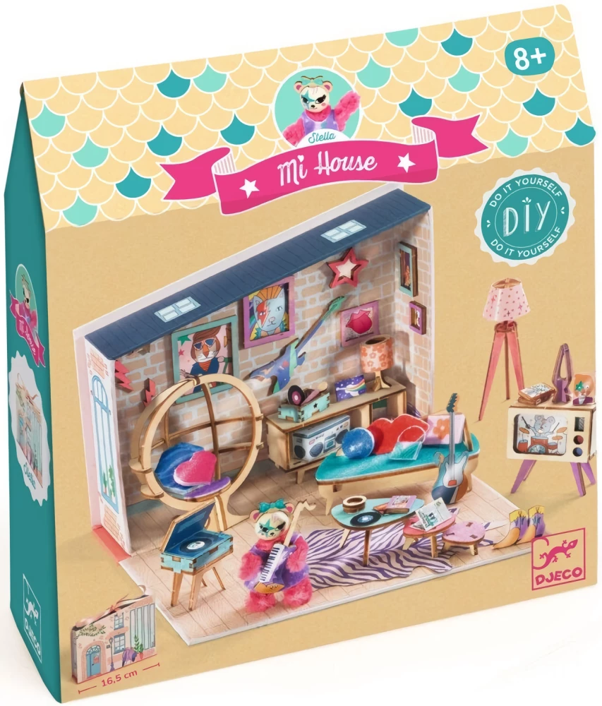 Radošais komplekts - Miniatūrais Stellas namiņš, 3D