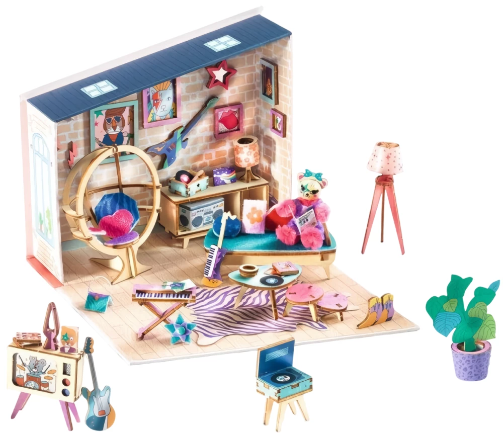 Radošais komplekts - Miniatūrais Stellas namiņš, 3D