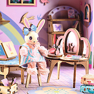 Zestawy do twórczości - Miniaturowy domek Rosi, 3D