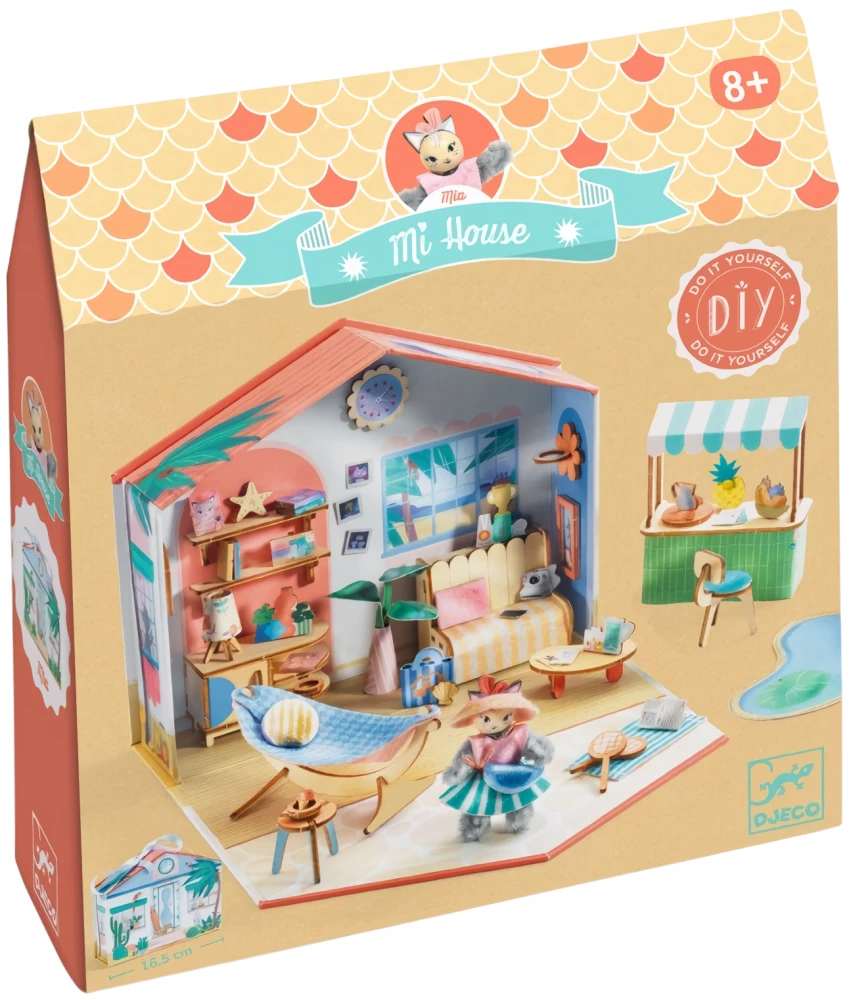 Radošais komplekts - Mii miniātrais namiņš, 3D