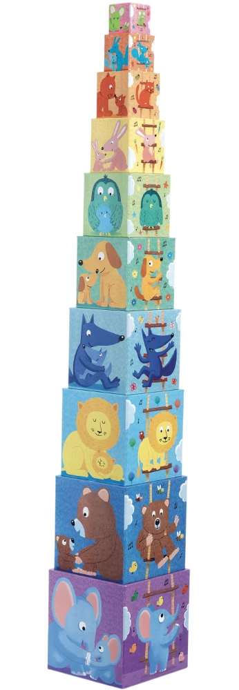 Attīstošā spēle - Kubi. Varavīksne