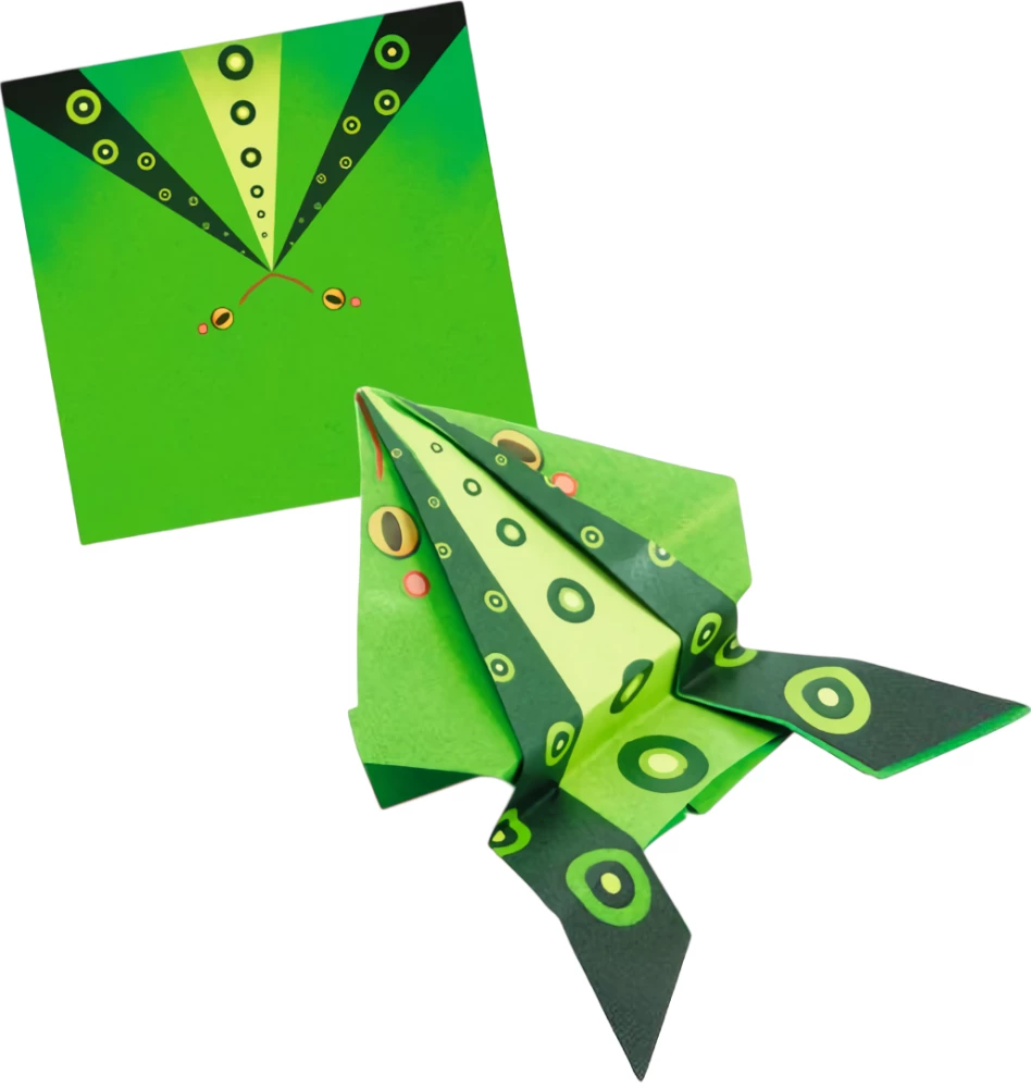 Origami - Skaczące zwierzątka