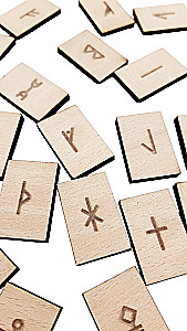 Icelandzkie runy (zestaw run do wróżenia z buku, 24 runy)