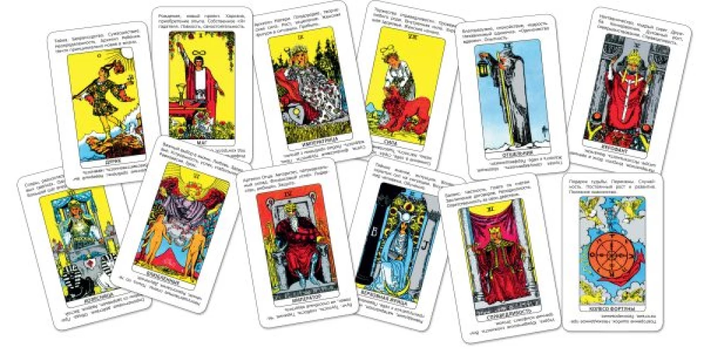 Karty wróżebne - Po prostu Tarot. Odpowiedź od razu (talia dla początkujących do wróżenia, 78 kart)