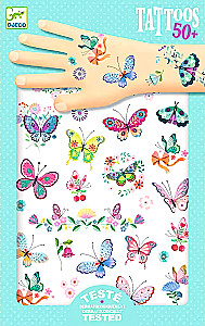 Временные татуировки - Бабочки