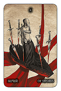 Karty wróżebne - Czarne tarot 78 kart. Black Tarot z instrukcją do wróżenia