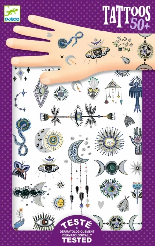 Tymczasowe tatuaże - Styl wiedźmy