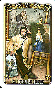 Tarot rosyjskich artystów, 78 kart + instrukcja