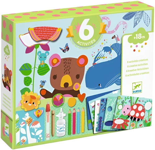 Zestaw do twórczości - Myszka i jej przyjaciele, 6 w 1