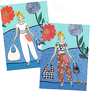 Zestaw kreatywny - Kolaż. Modne trendy