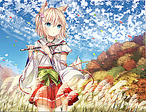 Numbrite kunst 40x50 cm - Kitsuné