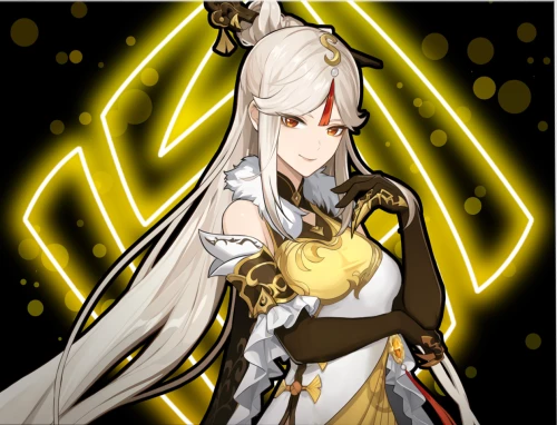 Obraz do malowania po numerach - Neon Nin Guan, 30x40 cm