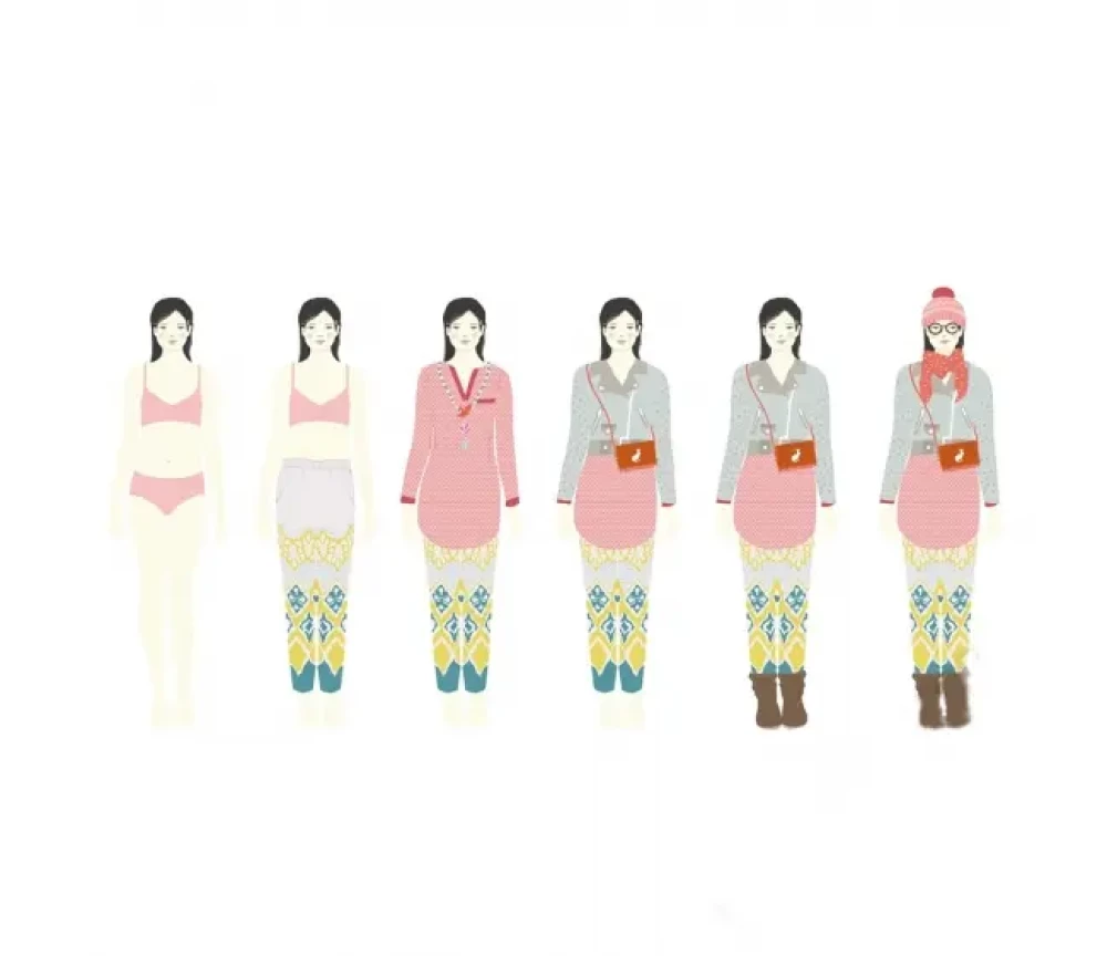 Набор для творчества - Примерка. Большой шкаф с картонными куклами, 110 деталей