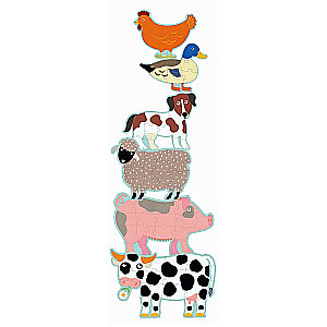 Большой пазл - Коровка Оноре и друзья