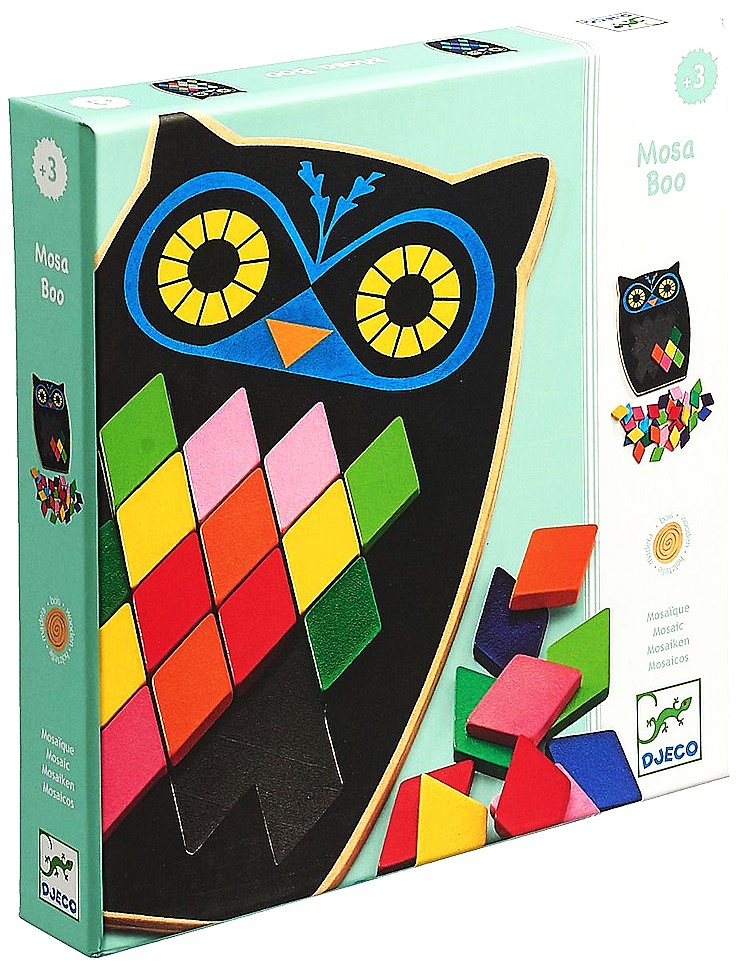 Puidust mosaiik - Öökull