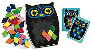 Деревянная мозаика - Совушка