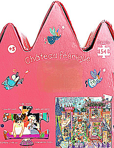 Пазл - Сказочный замок, 54 детали