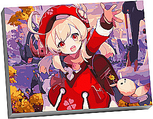 Картина по номерам - Геншин. Кли, 30х40см