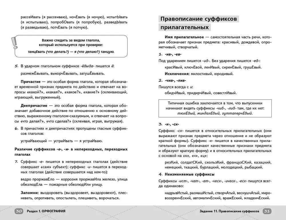 Unified State Exam. Russian Language
