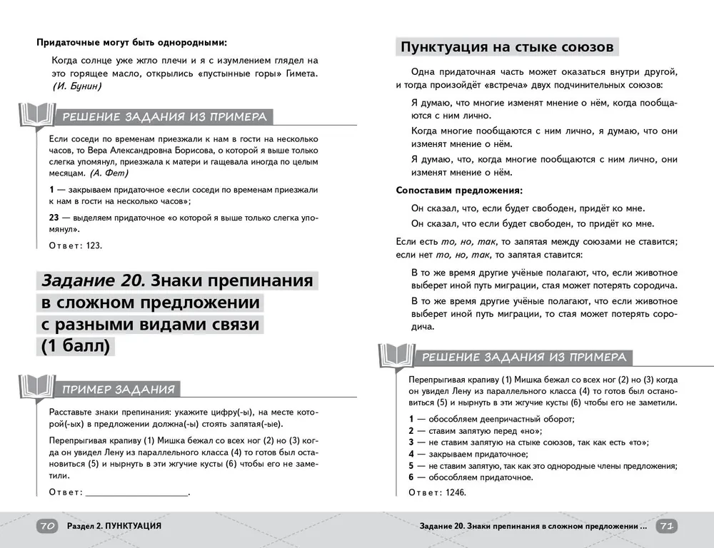 Unified State Exam. Russian Language