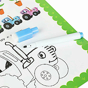 Прогулка по ферме. Синий Трактор. Пиши-стирай