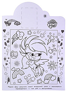 Mano mažasis ponis. NR 2111. Klijuok ir nudažyk