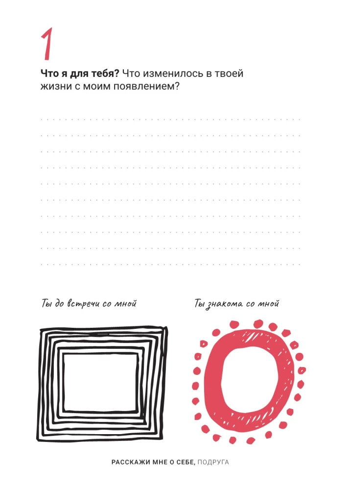 Pastāsti man par sevi, draudzene. 77+ jautājumi, lai saglabātu draudzību mūžīgi