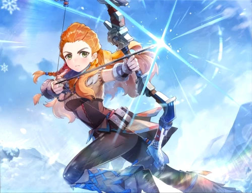 Malerei nach Zahlen - Genshin. Aloy, 30x40cm