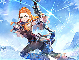 Glezna pēc numuriem - Genshin. Eloj, 30x40cm