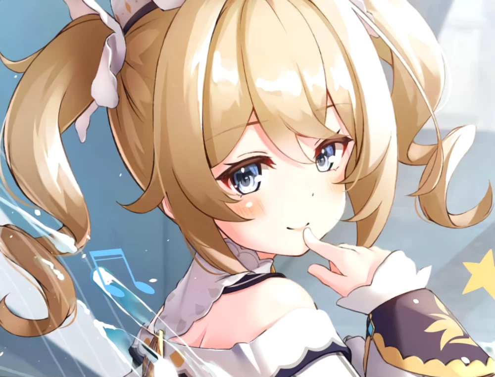 Glezna pēc numuriem - Genshin. Barbra, 30x40cm