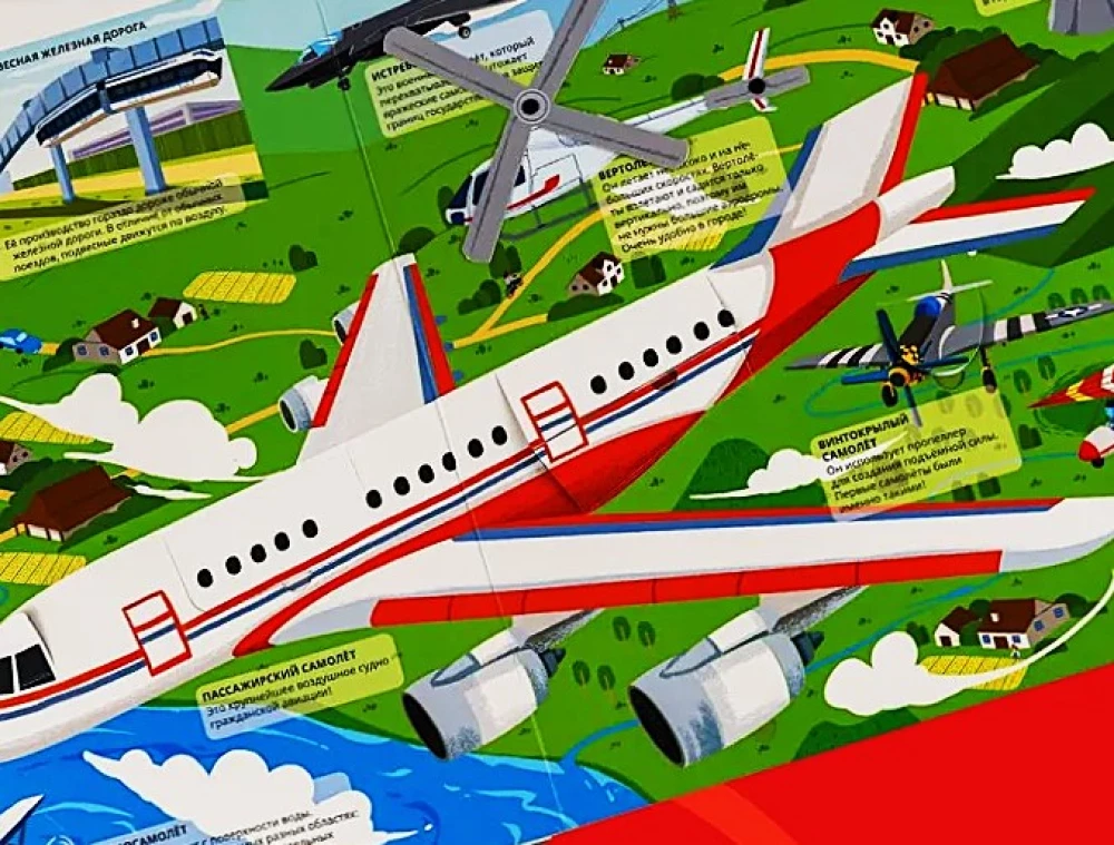 Everything about transport. Cars, airplanes, ships, trains