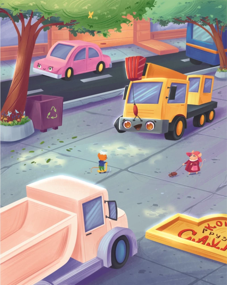 Cukiernia ciężarówki Słodzik