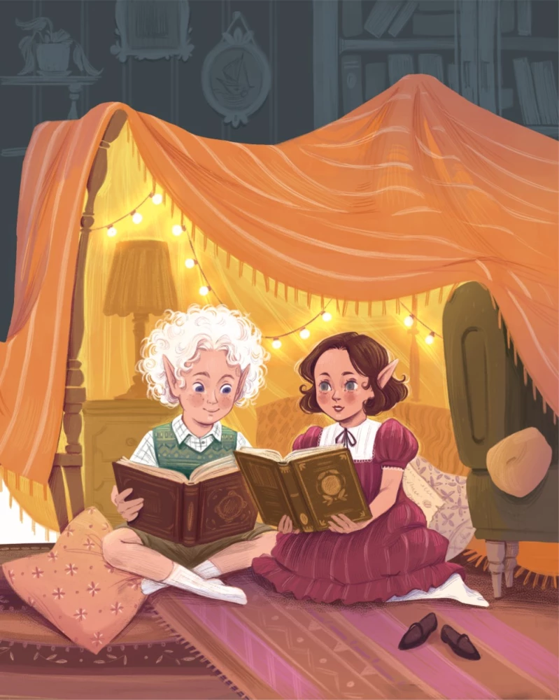 Książkowa wróżka w królestwie Czytania