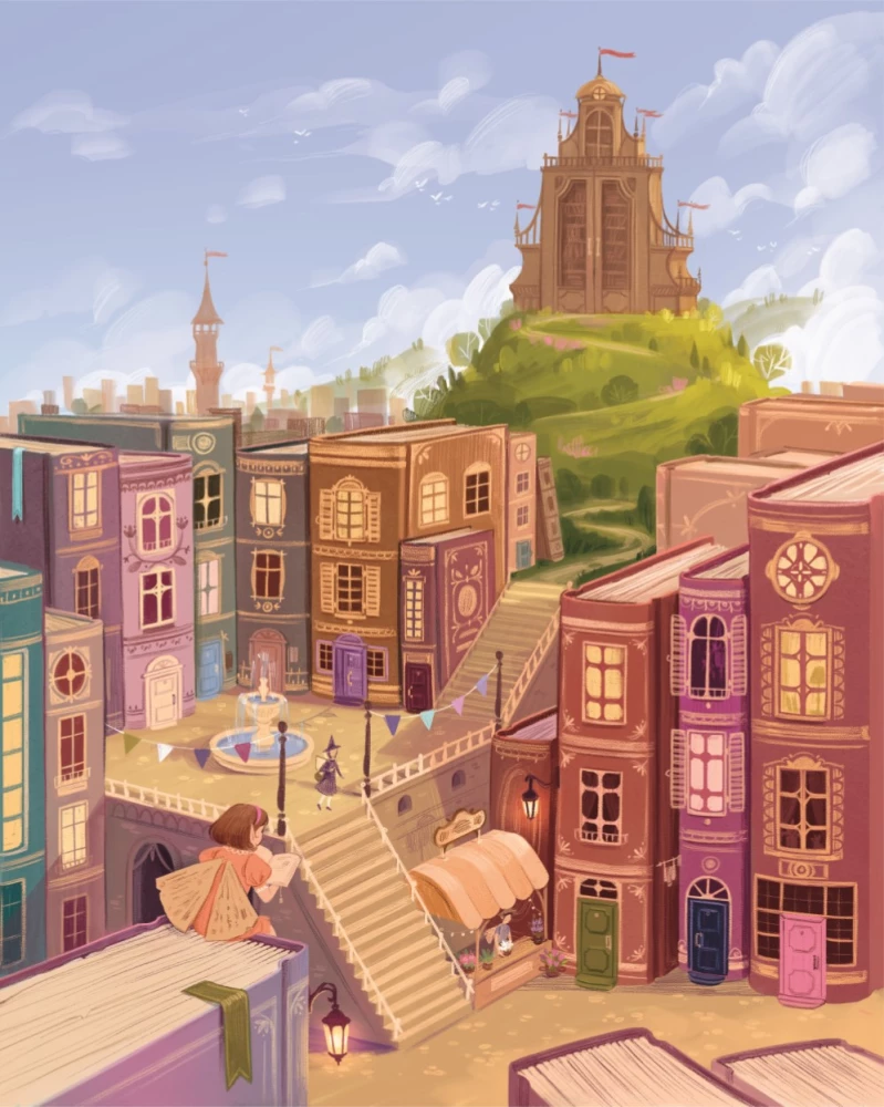 Książkowa wróżka w królestwie Czytania