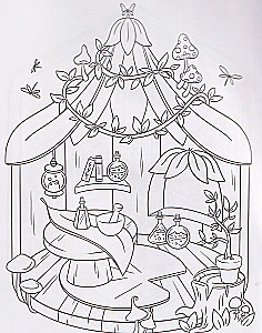 Võluveidrad: värviraamat