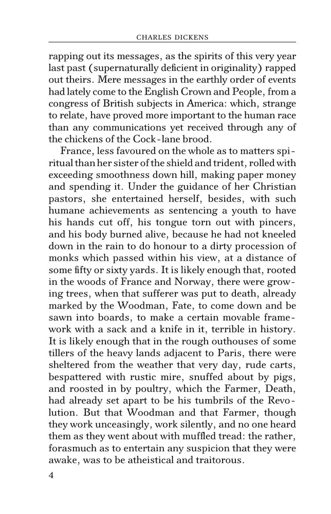 A Tale of Two Cities - Der Bericht über zwei Städte (auf Englisch)