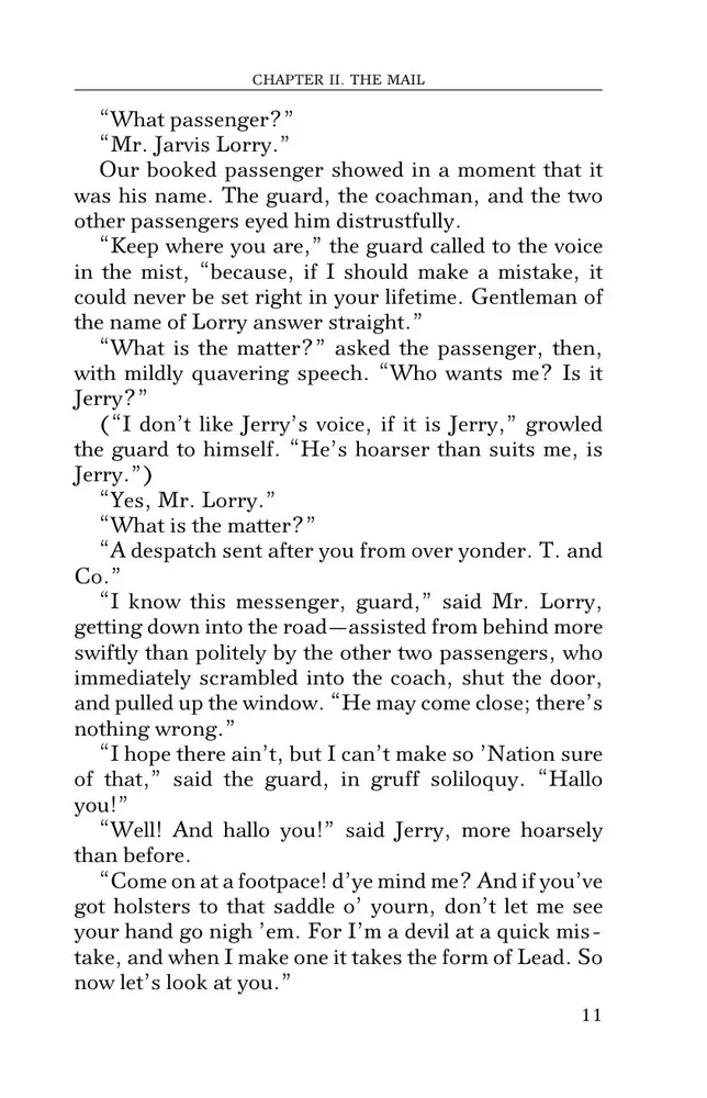 A Tale of Two Cities - Der Bericht über zwei Städte (auf Englisch)