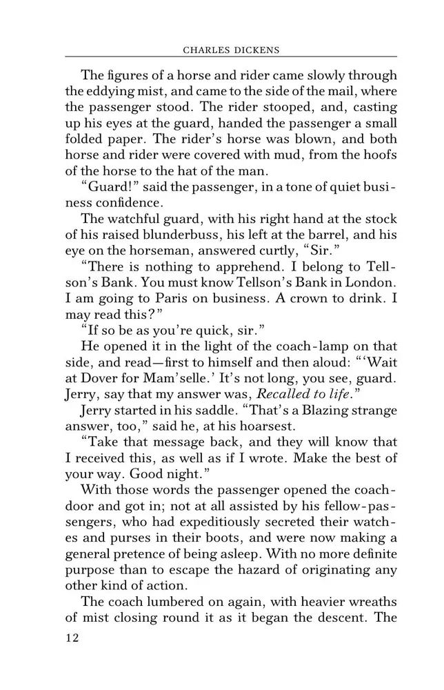 A Tale of Two Cities - Der Bericht über zwei Städte (auf Englisch)