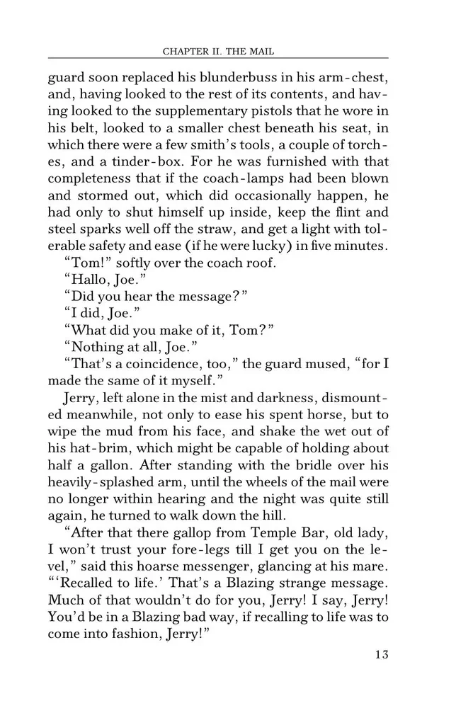 A Tale of Two Cities - Der Bericht über zwei Städte (auf Englisch)