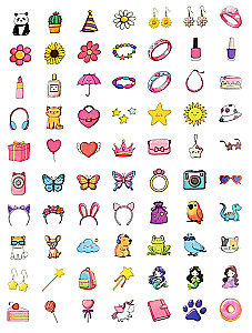 Spalvinimo knyga mergaitėms