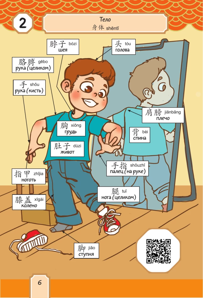 Говорящий русско-китайский словарик в картинках