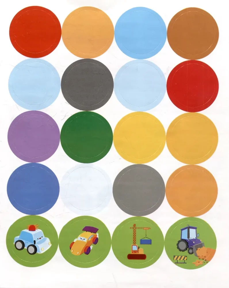 Pirmais pielietojums: mašīnas: 109 uzlīmes