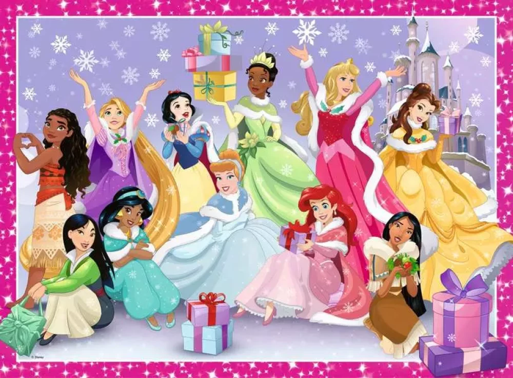 Puzzle 200 - Disney Princess Christmas