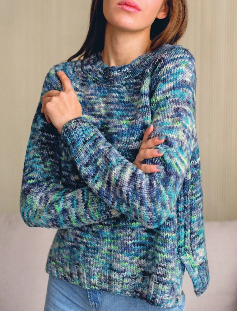 Knitting Master. TOP-DOWN RAGLAN. 5000 Models Using One Formula. A Book-Constructor of Trendy Shoulder Items with a Perfect Fit