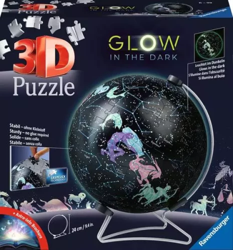 3D пазл 180 - Glow In The Dark Star Globe